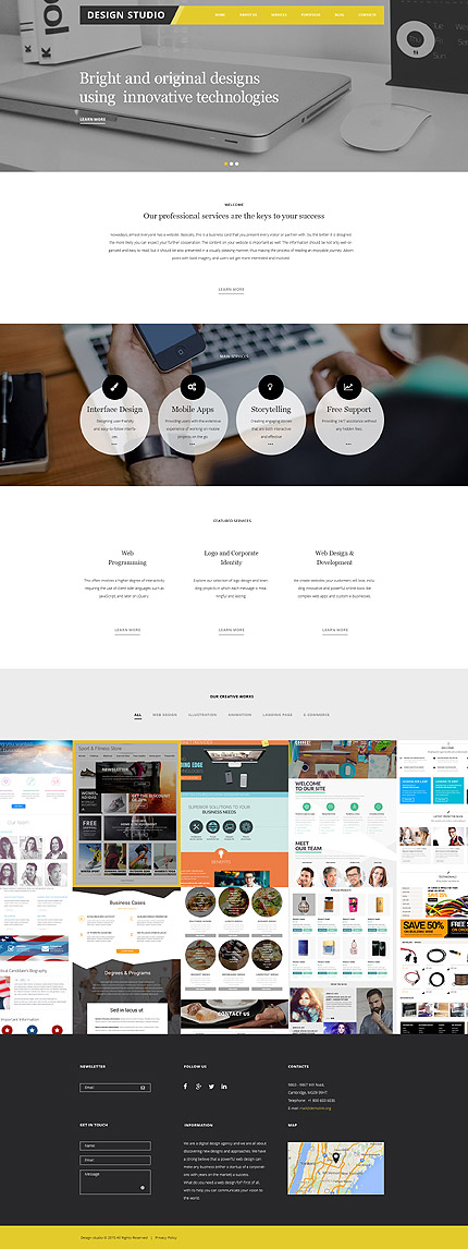         Website Design WP Theme    